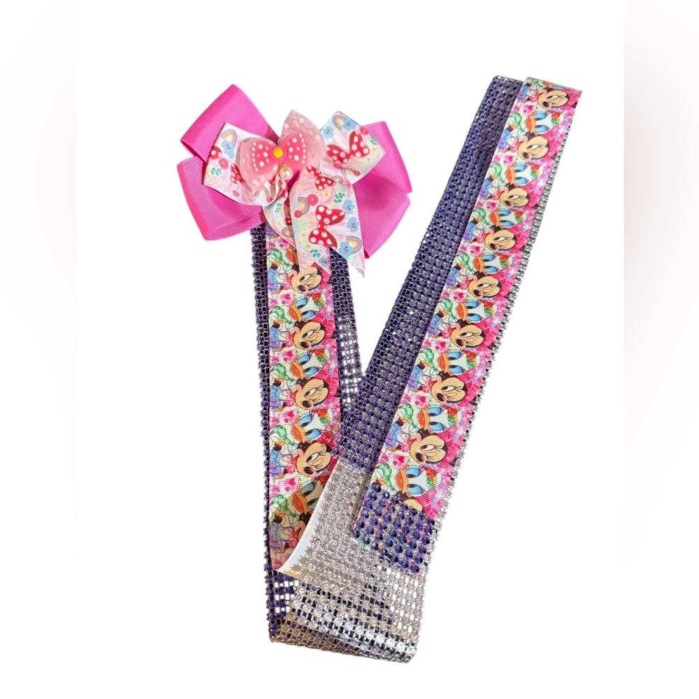 New- Handmade Minnie Mouse and Daisy Duck Hair Bow Holder